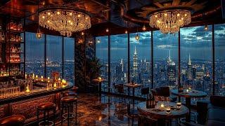 Late Night Jazz Bar ~ Ethereal Saxophone Jazz Music in Cozy Bar Ambience for Relax, Study