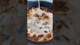 Crêpes poulet champignons