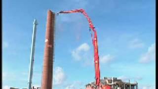 NKR Demolition extreme - supermachine 50 meter long range/ NKR Demolition Group - chimney