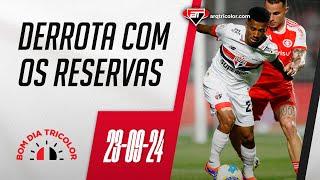 São Paulo começa bem, APAGA e toma virada do Internacional no MorumBIS | Bom Dia Tricolor