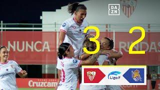 Sevilla FC vs Real Sociedad (3-2) | Resumen y goles | Highlights Liga F