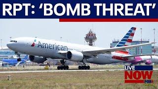 BREAKING: American Airlines flight from JFK diverts after being escorted to Rome  | LiveNOW from FOX