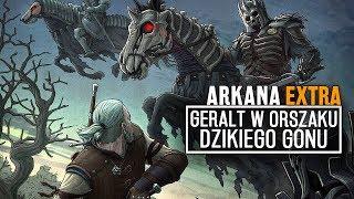 Wiedźmin Geralt w orszaku Dzikiego Gonu