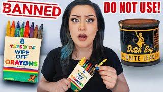 I Bought Art Supplies That Are Now ILLEGAL...