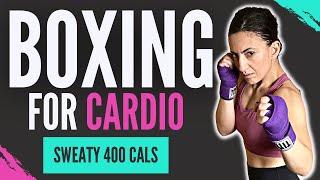 20 Min Shadow Boxing Workout (400 Cal Burn )//SYLVIA NASSER