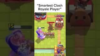 “Smartest Clash Royale Player” #clashroyale #clashroyaleshorts #clashroyalememes #shorts #supercell