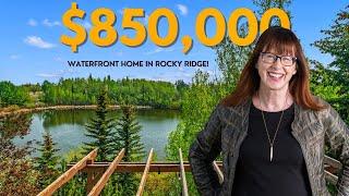 Step Inside WATERFRONT LIVING!  $850K Rocky Ridge Home in Calgary