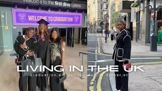 LIFE OF A NIGERIAN LIVING IN THE UK, my sister graduated, dinner, unboxing, art gallery, etc