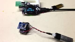 Arduino NRF24L01 temperature transmitter