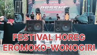 TIMBANGANE NGOPO: FESTIVAL HOREG EROMOKO,WONOGIRI.