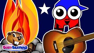 "Campfire ABCs Song" | Teach Babies, Toddlers, Kids, Preschoolers & Kindergarten Children English