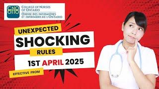 CNO Updates: New Rules for Nurses in Canada 2025