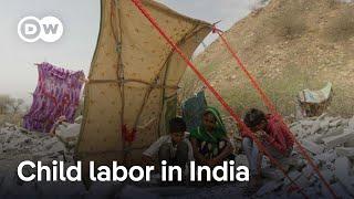 The hazardous conditions of child labor in India's sandstone mines | DW News