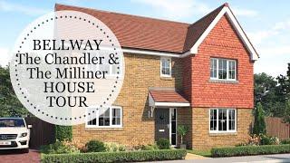 BELLWAY THE CHANDLER & THE MILLINER HOUSE TOUR| NEW BUILD SHOWHOUSE