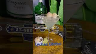 Lychee Gintini ￼   #shorts  #mixologynight #cocktailsathome #cocktail #sazoned