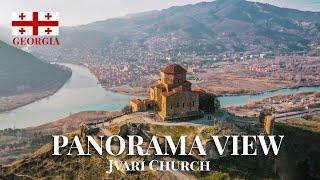 Jvari Church - Panorama View Two Rivers - Mtskheta Town - Georgia | Travel vlog