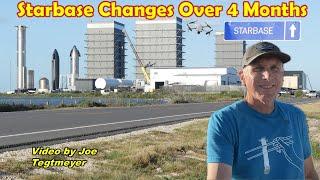 Starbase 4 Months of Rapid Changes ... SpaceX is Gearing Up for a Huge Increase in Starship Ops!