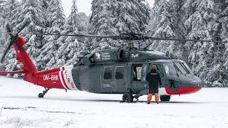 Black Hawk pomáhal při těžbě dřeva na Broumovsku | Czechoslovak Group