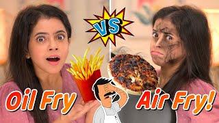 OIL FRY vs AIR FRY Testing | French Fries, PIZZA, Onion Bloom | Honest Review | Munna Unplugged