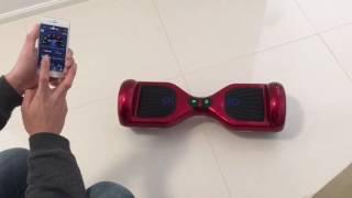 S2 self balance scooter Ozhoverboard mobile app function IO smart balance wheel syd