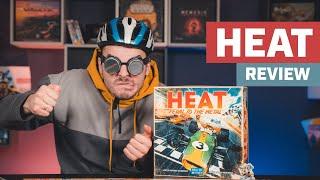 Heat Board Game Review I Pedal to The Metal Racing Game