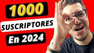 11 Estrategias para CONSEGUIR 1000 SUSCRIPTORES Rápido en 2024