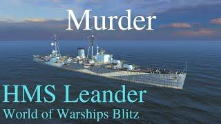 World of Warships Blitz: Leander. Murder