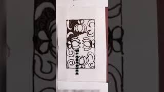 Lotus flower mehandhi design