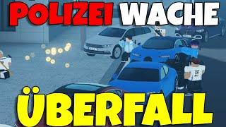 SEK STÜRMT ÜBERFALLENE POLIZEI WACHE!!! GANG ÜBERNIMMT POLIZEI WACHE in Notruf Hamburg | ROBLOX