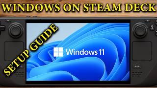 How to easily install Windows on your Steam Deck | OLED & LCD | Setup Guide | Tutorial