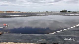 Landfill pond rectification at Fraser Road, Victoria