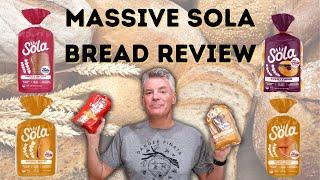 Massive Sola Review - Bread, Bagels, Buns - Including Glucose Testing