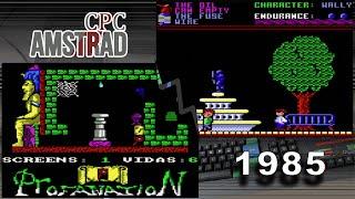 Top 50 Amstrad CPC games of 1985 - in under 10 minutes