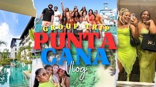 14 STRANGERS IN PUNTA CANA  | Group Travel VLOG  | Boat Party | Dominican Republic Resort 