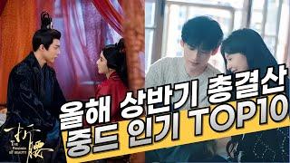 [후웨이쩐의 중국어공작실]올해 상반기 총결산, 중드 시청률 순위 TOP10
