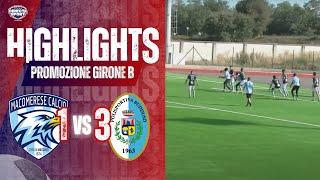 Calcio Promozione Gir. B  - Macomerese Calcio-Buddusò 1-3 (Highlights)