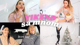 VIKEND VLOG - Get ready with me | Vikend sa mnom & Kićenje jelke u mom gym-u!