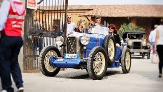 Mille Miglia Franciacorta in fiore (classic cars in italy mercedes ferrari)