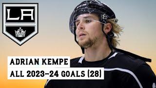 Adrian Kempe (#9) All 28 Goals of the 2023-24 NHL Season