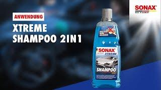 Anwendung SONAX XTREME Shampoo 2 in 1