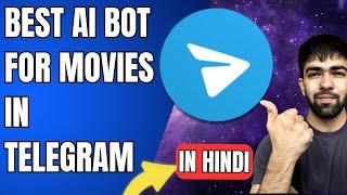 Best AI bot for movies in Telegram | Best Telegram bots for movies and web series