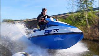 100% Homemade JET-SKI testdrive (with superbike engine)