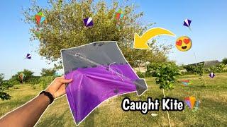 Caught Kite From Ground  | Kite Only Kites #caughtkite #kitelooting