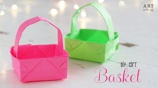 DIY Paper Basket : How to Make Easy Paper Basket for Gifts