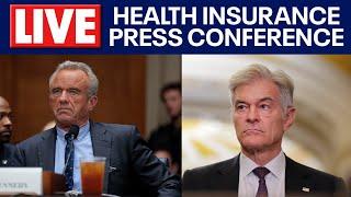LIVE: RFK Jr. and Mehmet Oz hold press conference on health insurance
