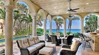 Mediterranean Oceanfront Estate in Vero Beach, Florida