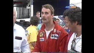 Nigel Mansell being a lunatic at Ferrari