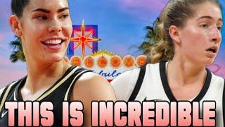  Las Vegas Aces ⭐️ Kelsey Plum Just Revealed Why Kate Martin Made The Aces Final Roster ‼️