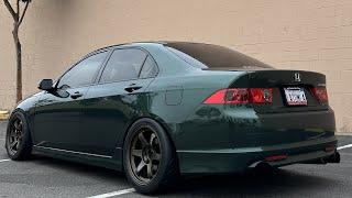 CL9 TSX gets NEW MEATY TRACK FITMENT! Falken RT660...