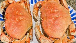 清蒸大肉蟹（Dungeness crab 珍宝蟹），有个小窍门儿哟